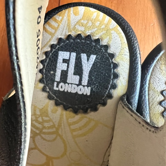 Black Fly London size 40 size 9 lace sandals - Picture 5 of 9